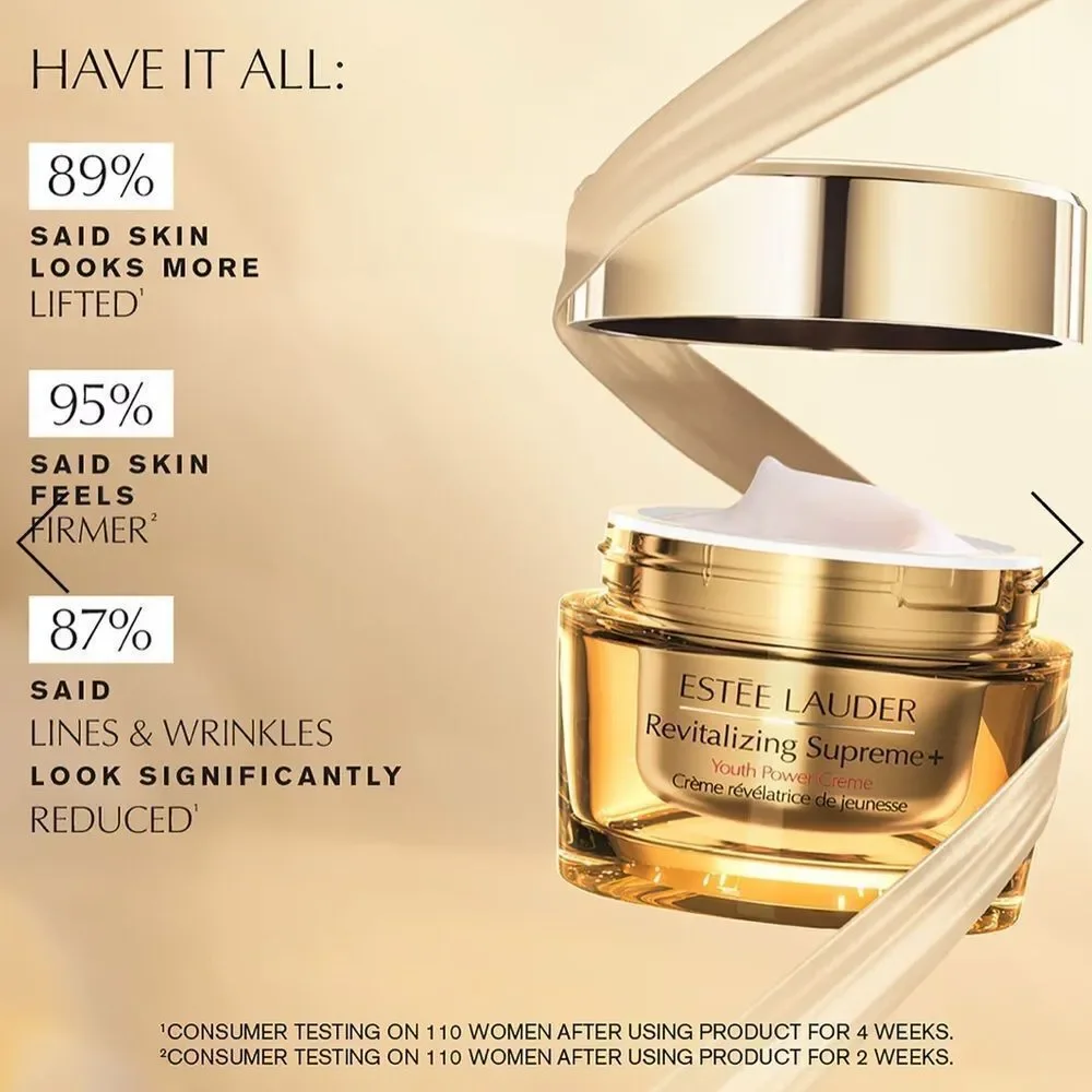 Estee Lauder Revitalizing Supreme+ youth power creme moisturizer- brand new! - Picture 9 of 12